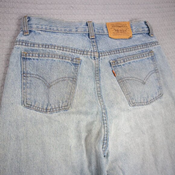 Levi's 506 Orange Tab Straight Denim Jeans 80s - Picture 9 of 9